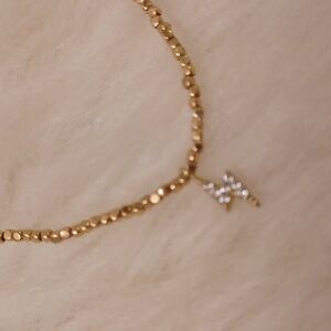 ⚡️⚡️⚡️Dainty lightening bolt choker.